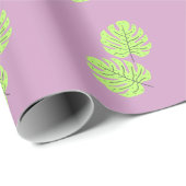 Groen Blad Inpakpapier (Rol Hoek)