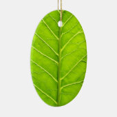 Groen blad keramisch ornament (Rechts)