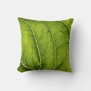 Groen blad kussen