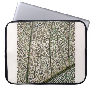 Groen blad laptop sleeve