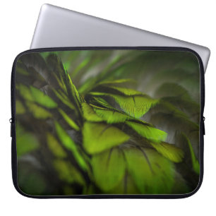Groen blad laptop sleeve