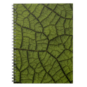 Groen blad notitieboek