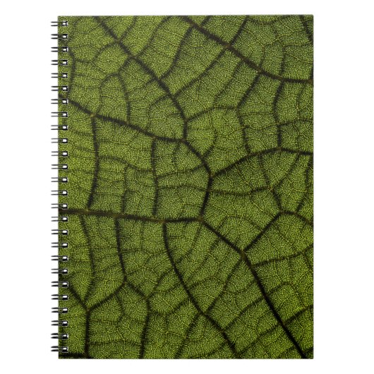 Groen blad notitieboek (Voorkant)