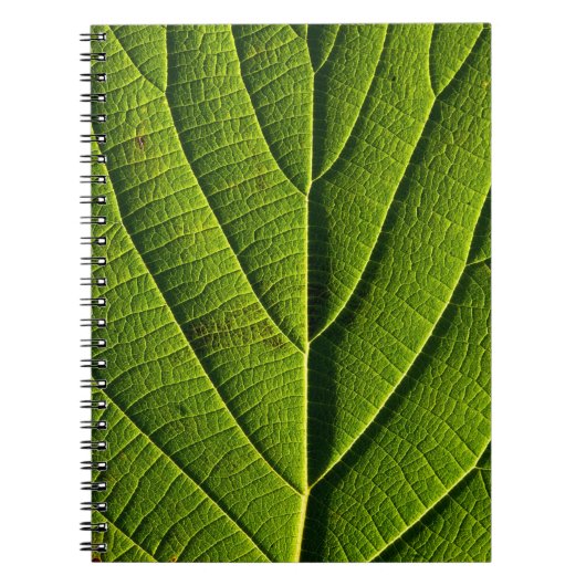 Groen blad notitieboek (Voorkant)
