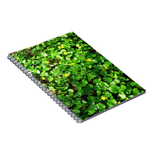 groen blad notitieboek (Rechterzijde)