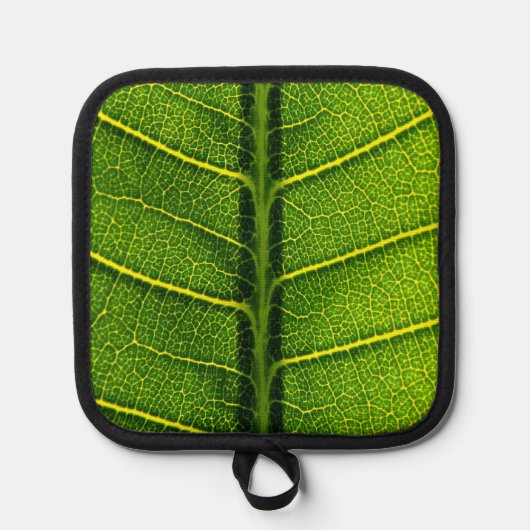 Groen blad pannenlap (Voorkant)