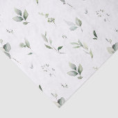 Groen blad papier tissue (Detail)