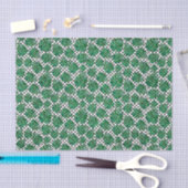Groen Blad Patroon 10 Tissuepapier (Craft)