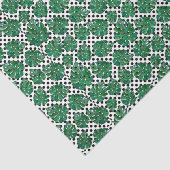 Groen Blad Patroon 10 Tissuepapier (Detail)