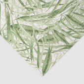 Groen Blad Patroon 16 Tissuepapier (Detail)