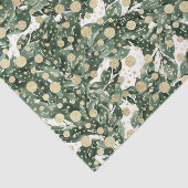 Groen Blad Patroon 17 Tissuepapier (Detail)