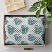 Groen Blad Patroon 18 Tissuepapier (Geschenk)