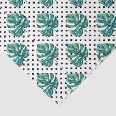 Groen Blad Patroon 18 Tissuepapier (Detail)