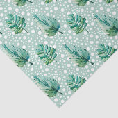 Groen Blad Patroon 19 Tissuepapier (Detail)