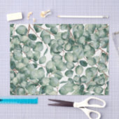 Groen Blad Patroon 20 Tissuepapier (Craft)