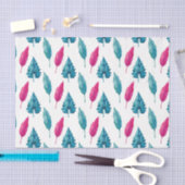 Groen Blad Patroon 21 Tissuepapier (Craft)