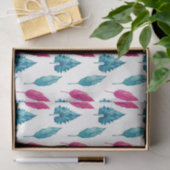 Groen Blad Patroon 21 Tissuepapier (Geschenk)
