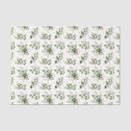 Groen Blad Patroon 23 Tissuepapier