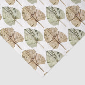 Groen Blad Patroon 2 Tissuepapier (Detail)