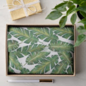 Groen Blad Patroon 4 Tissuepapier (Geschenk)