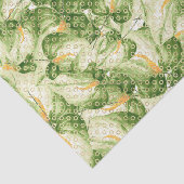 Groen Blad Patroon 6 Tissuepapier (Detail)