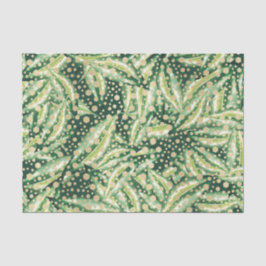 Groen Blad Patroon 8 Tissuepapier