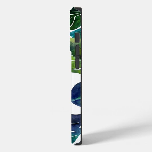 Groen blad Philodendron gebladerte Botanisch Case-Mate iPhone Case (Achterkant / Links)