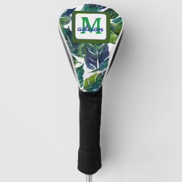 Groen blad Philodendron gebladerte Botanisch Golfheadcover