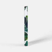 Groen blad Philodendron gebladerte Botanisch iPhone Hoesje (Rechterkant)