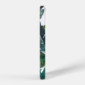 Groen blad Philodendron gebladerte Botanisch iPhone Hoesje (Rechterkant)