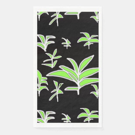 Groen Blad Servet (Voorkant)