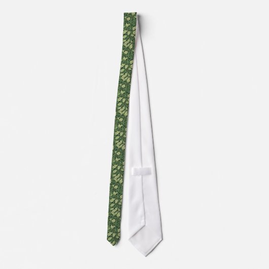Groen blad. stropdas (Achterkant)