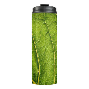 Groen blad thermosbeker
