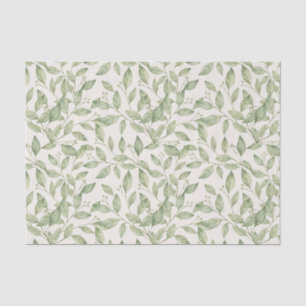  groen blad tissuepapier