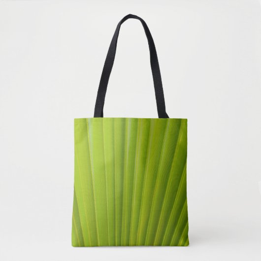 Groen blad tote bag (Voorkant)