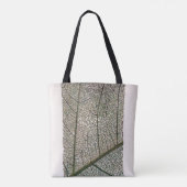 Groen blad tote bag (Achterkant)