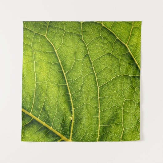Groen blad wandkleed (Voorkant)