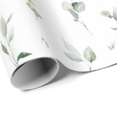 Groen Blad Wrappapier Cadeaupapier (Rol Hoek)