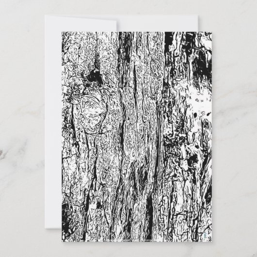 GROEN BLAD ZWARTE SCHORS GELUKKIGE VERJAARDAGSUITN KAART (Achterkant)