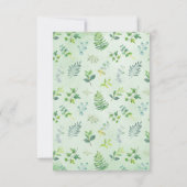 groen bladeren krans antwoord Kaarten (Achterkant)