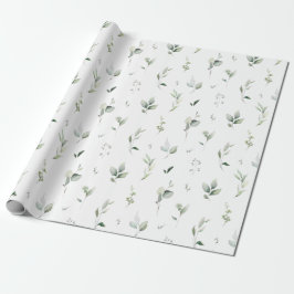 groen bladeren wrapping papier
