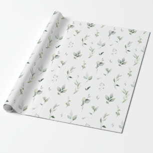 groen bladeren wrapping papier