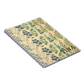 Groen Bladerig Notitieboek (Rechterzijde)