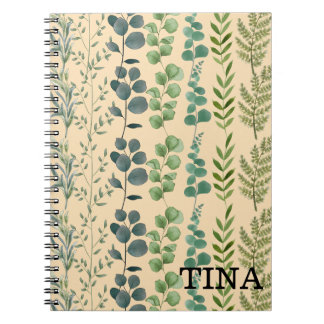 Groen Bladerig Notitieboek