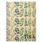 Groen Bladig Notitieboek (Voorkant)