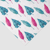 groen bladpatroon 21 tissuepapier (Detail)