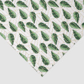 groen bladpatroon 24 tissuepapier (Detail)