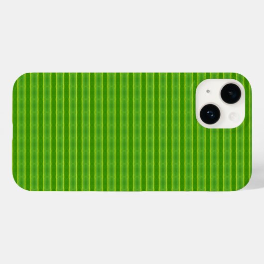 Groen bladpatroon Case-Mate iPhone case (Achterkant (horizontaal))