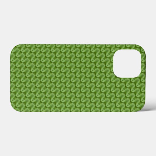 Groen bladpatroon Case-Mate iPhone case (Achterkant (horizontaal))