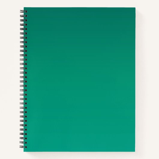 Groen Bladverloop Notitieboek (Voorkant)